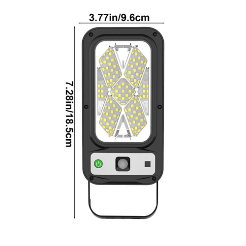 Refletor solar para exterior, à prova d'água, com sensor de movimento, 3 2
