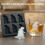 Moule à glaçons Bouledogue français – Silicone, 6 cavités 4