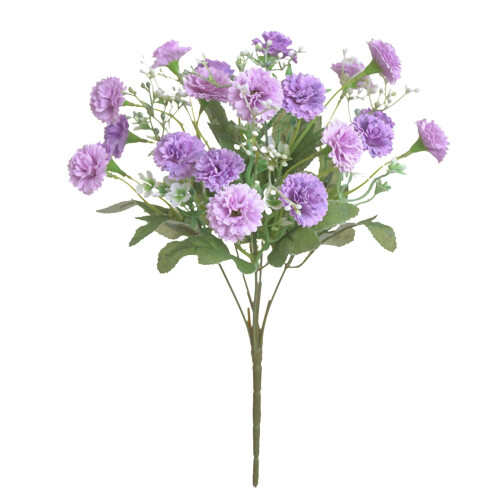 Kunstige lilla silkeblomster, 20-pakning, 30 cm 1