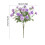 Kunstige lilla silkeblomster, 20-pakning, 30 cm 3