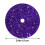 Paarse kerstboomrok met glitter, 61 cm 3