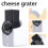 Râpe à fromage électrique 50W avec 3 lames 2