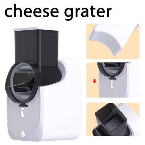 Râpe à fromage électrique 50W avec 3 lames 1