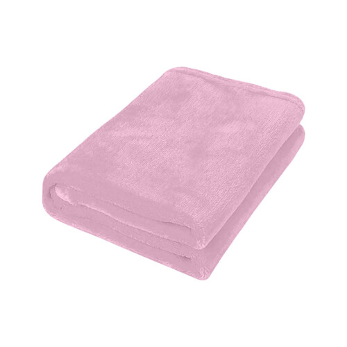 Manta de lã macia (19,69 x 27,56 polegadas), 50 x 70 cm (19,69 x 27,56 polegadas), felpuda, aconchegante e luxuosa, rosa – Presente de decoração 1