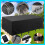 Funda rectangular para mesa de patio Oxford 210D de 70x70x70 cm. 2