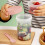 Gobelet repas portable avec fourchette et couvercle étanche 3
