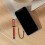 Lanière pour stylet rétractable en plastique noir et silicone 4
