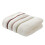 Serviette de toilette 100 % coton absorbant à rayures 13x 2
