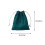 Corduroy storage bag with drawstring strap and pocket 1 2
