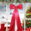 Red Christmas Tree Topper Extra Large with Long Streamers 5