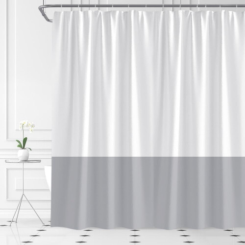 Boho Duschdraperi med Krokar 90x180cm