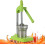 Presse-agrumes manuel en fonte – Acier inoxydable, vert 1