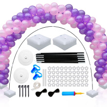 Kit d'arche de ballons avec hauteur et largeur réglables