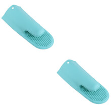 Gants de cuisine en silicone résistants à la chaleur (lot de 2)