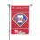 30x43 cm dobbeltsidig hageflagg i polyester 1