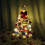 Mini sapin de Noël LED 45 cm (18 pouces) à piles 1