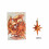 Gallickan Bethlehem Star Tree Topper, Orange Plastic 1