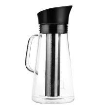Cafetière à infusion à froid avec filtre – Verre et acier inoxydable