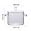 Casserole en verre borosilicate 1,5 L 1