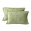 Conjunto de fronhas dupla face em veludo cor leite, 74 x 48 cm (29 x 19 polegadas) 1