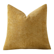 Chenille-Kissenbezüge 45 x 45 cm, weich und strukturiert