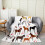 Couverture polaire à motif cheval 127 x 152 cm 1