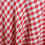 Sort og hvid ternet polyesterdug 70x70 tommer 3