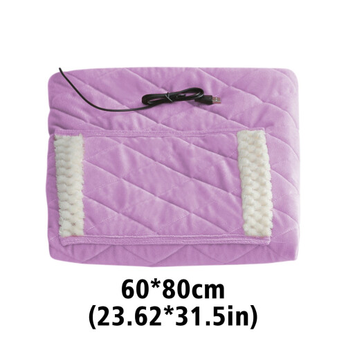 Vyhrievaná zamatová deka s USB 60x80 cm 2