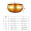 Prayer Bowl Brass Texture Suitable for Sound Healing-11cm 4