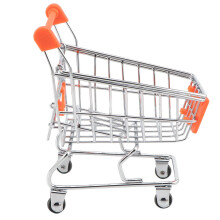 Mini chariot de courses pour enfants – Accessoire de bureau en fer