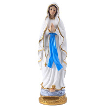 Figurine en résine de la Vierge Marie, statue de Notre-Dame de Lourdes, 30 cm