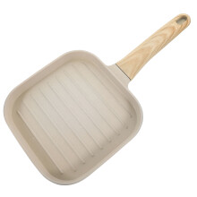 Non-Stick Square Griddle Pan – Aluminium, Large