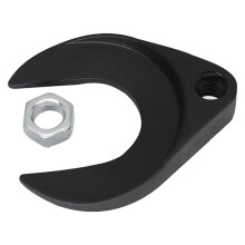 Adaptador para remoção da forquilha da junta homocinética, aço carbono, abertura de 49 mm