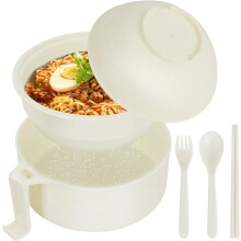Ensemble de bols Ă ramen compatibles avec le micro-ondes, avec passoire et ustensiles