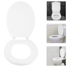 Abattant de toilette blanc – Durable et silencieux, 1 pièce