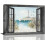 Quadro decorativo em tela com farol náutico, 40x30cm (16x12 polegadas), emoldurado. 1