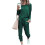 Damen-Polyester-Sweater-Set mit Hose 1
