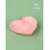 5-delte hjerteformede snacktallerkener, pastel PP-plast 1