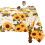 Polyester blomsterdug 152 x 283 cm 1