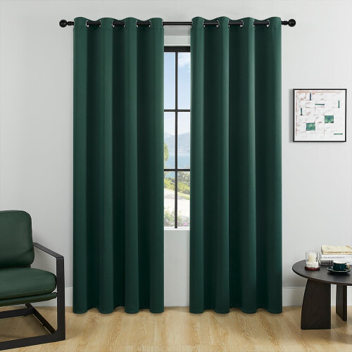 Blackout Thermal Curtains for Bedroom, 1 Panel