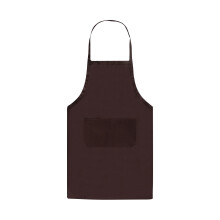 Tablier de cuisine en polyester avec sangle de cou, 72,5 cm