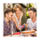 Ensemble de 4 plateaux de présentation alimentaire en acrylique 5