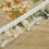 Voile blomstergardinpanel med stanglomme 3