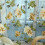 Voile blomstergardinpanel med stanglomme 4