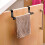Porte-serviettes double couche en acier inoxydable 36 cm 2