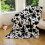Wool Fabric Blanket Soft Flannel Microfiber Throw 1 pc 2