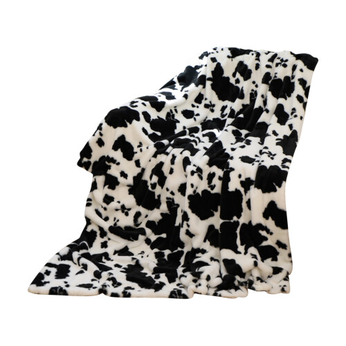 Wool Fabric Blanket Soft Flannel Microfiber Throw 1 pc 2