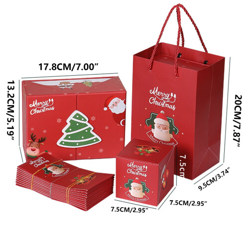 Caixa de presente surpresa de Natal com dinheiro (1 unidade) 2