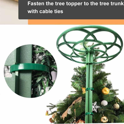 Christmas Tree Topper Holder – Adjustable PVC Stand, 11 2