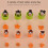 Stainless Steel Push-Pull Vegetable & Fruit Cutters (8 pcs) 3